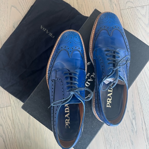 Authentic Prada mens derbys. - Picture 2 of 2